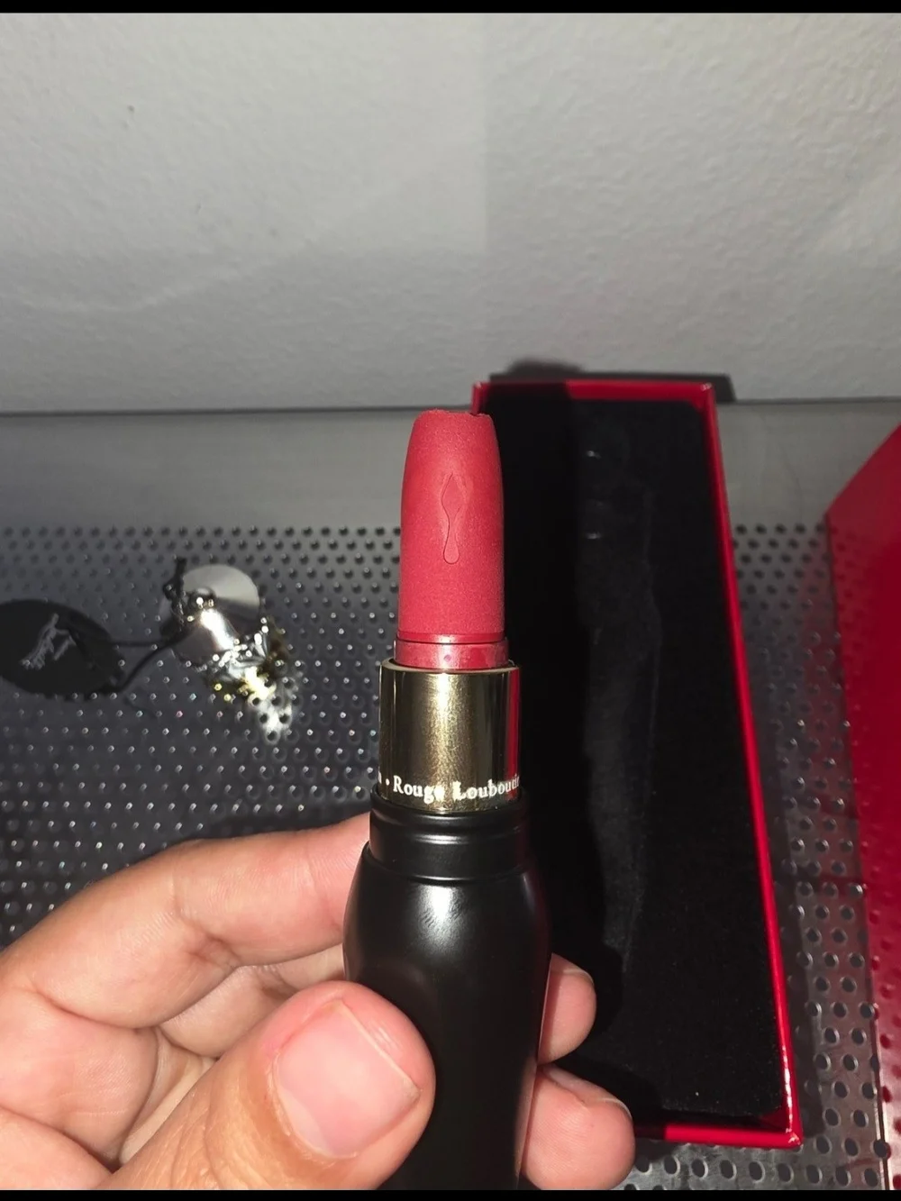 Christian Louboutin Rouge Louboutin 001M Velvet Matte Lipstick